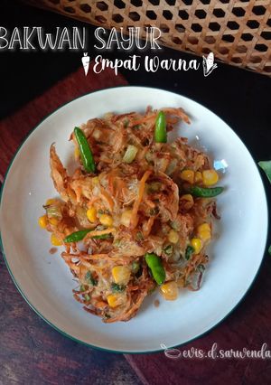 Foto resep Bakwan Sayur 4 Warna