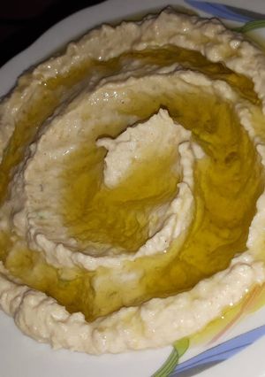 صورة لوصفة حمص مطحون ولا اطيب😋