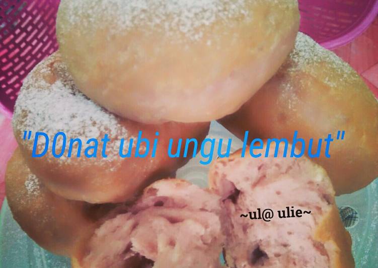 Donat ubi ungu lembutt.