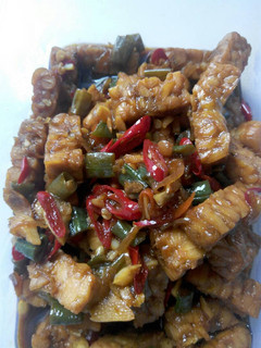 Foto resep Orek tempe kacang panjang