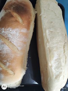 Una foto de Pan casero muy esponjoso