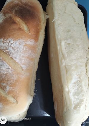 Una foto de Pan casero muy esponjoso