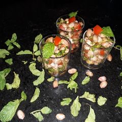 A picture of Peanut chaat.