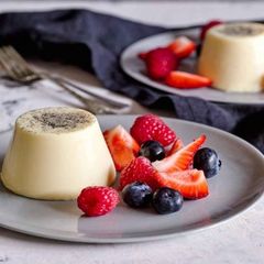 A picture of Pana Cotta Thermomix.
