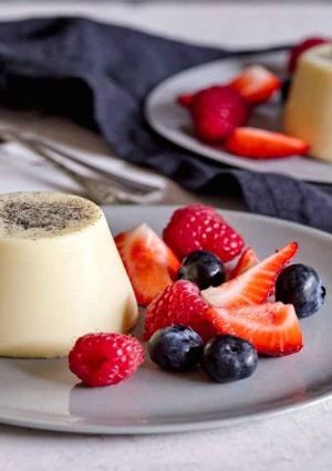 A picture of Pana Cotta Thermomix.