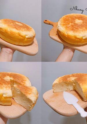 Hình của món Bánh Bông Lan Từ Nồi Cơm Điện.