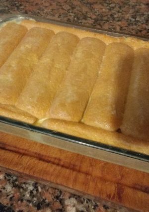 Una foto de Flan con vainillas