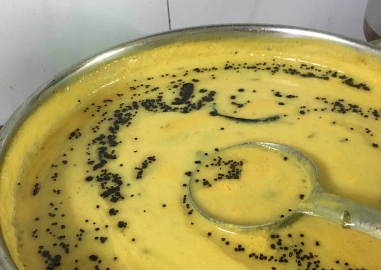 Get Healthy with Plain kadhi (curd curry)