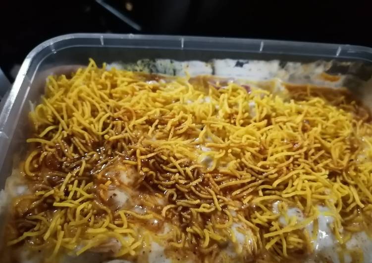 Papdi chaat Papdi chaat