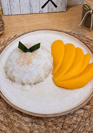 Foto resep Khao Niew Mamuang "Mango Sticky Rice" 🇹🇭🥭🍚