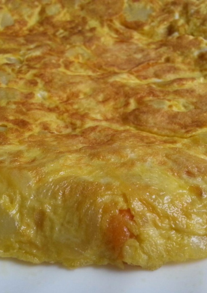 Una foto de Tortilla de patata al microondas