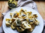 Una foto di pesto di menta