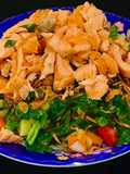 Salad Cá Hồi Áp Chảo