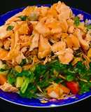 Salad Cá Hồi Áp Chảo
