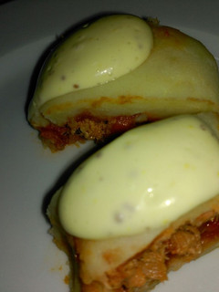 Una foto de Rulo de patata con atún y pimiento asado
