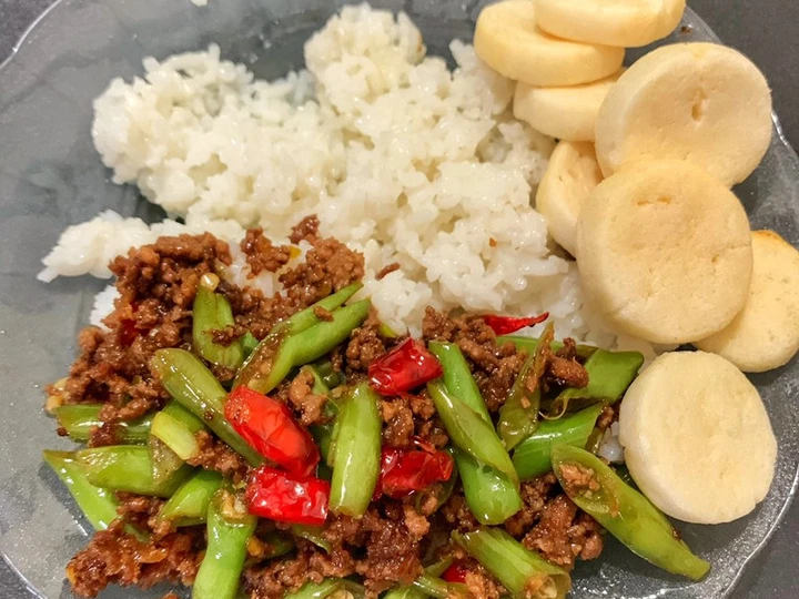 Langkah Gampang Membuat Resep  Tumis buncis daging cincang yang Menggugah Selera, Lezat Sekali
