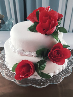 Una foto de Fondant de bombón