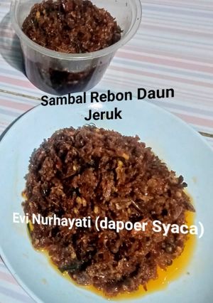 Foto resep Sambal Rebon Daun Jeruk