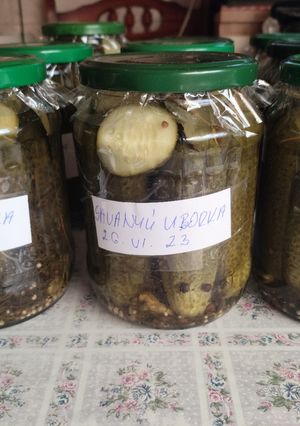 1957. Ecetes Dunsztolt Uborka Télre ! recept fotója