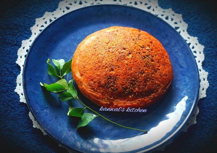 Beetroot rava handvo