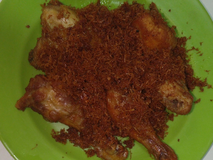 Resep Ayam Goreng Serundeng, Bikin Ngiler