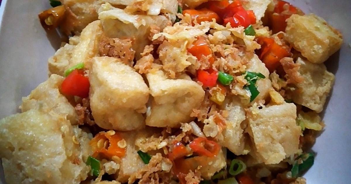 Resep Tahu Cabai Garam Tahu Cabe Garam Oleh Buki Cookpad