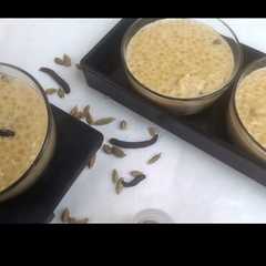 รูปของ Kunun couscous(plombs pudding)