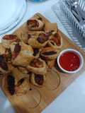 Punjabi puff veggies rolles