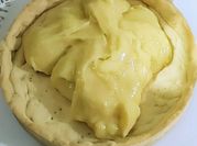 Una foto de crema pastelera fácil