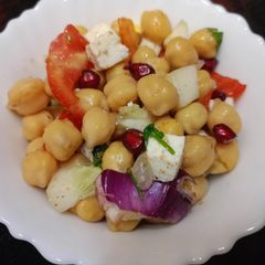 Chole salad A picture of Chole salad.
