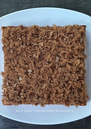 Foto resep Bolu Jadul Topping Abon