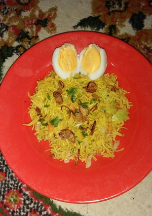 Foto resep Mie goreng kuning ala ala