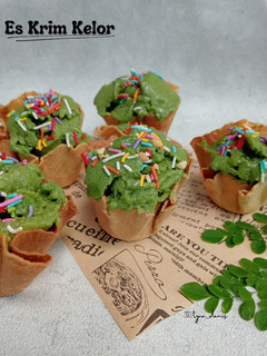 Foto resep Es Krim Kelor