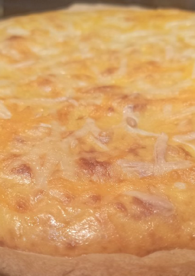 Una foto de Quiche de calabaza, boniato y manzana