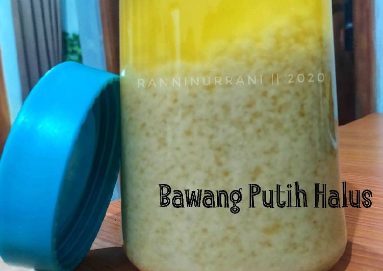 Resep Bawang Putih Halus Jadi, Lezat