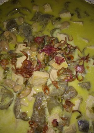 Foto resep Bengok n tahu santan cabe hijau