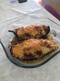 Berenjenas Rellenas de Boloñesa al Horno