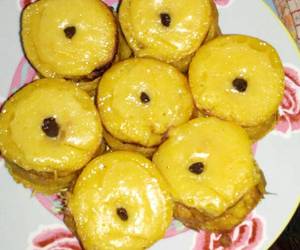 Resep Unik Bingka labu ala Hj.Herlina Praktis Enak