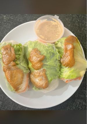 Foto resep Spring roll salad vietnam