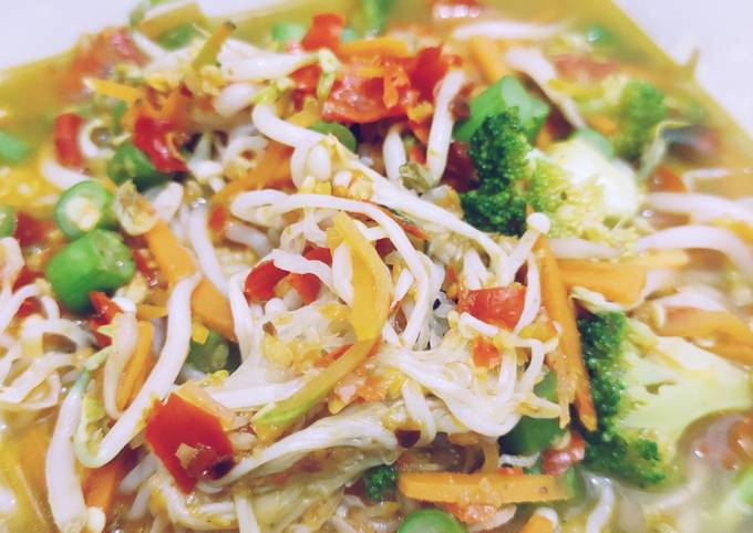 Resep Ramen Shirataki Sayur Anti Gagal
