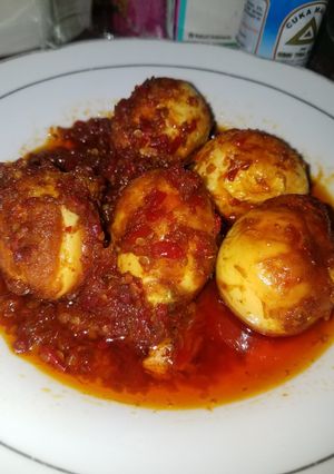 Foto resep Telur Merah