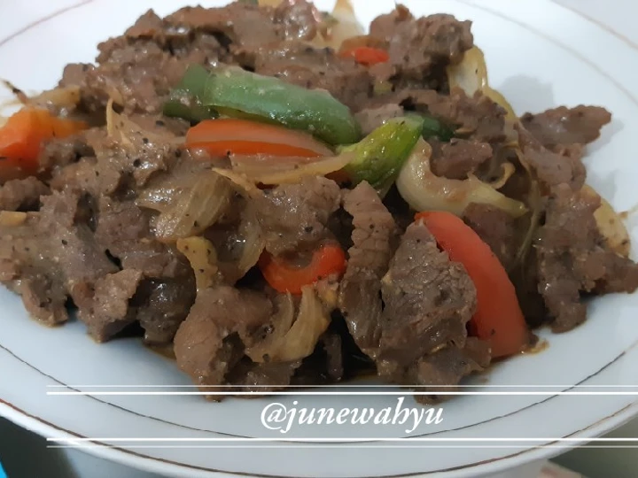 Cara Gampang Membuat Resep Sapi lada hitam Anti Ribet, Bisa Manjain Lidah