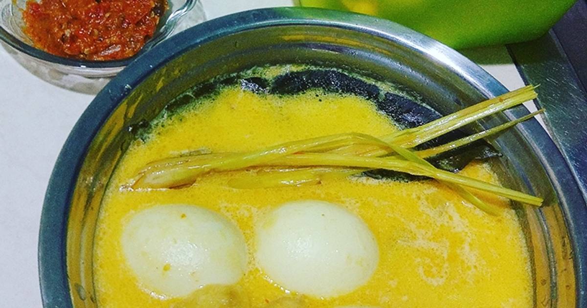  Resep  Gulai  Telur  Kentang  oleh Fauziah Nur Cookpad