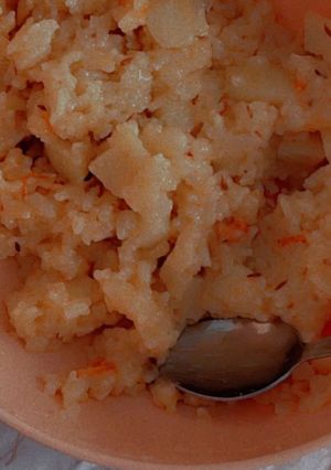 A picture of Masala khichdi.