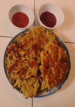 Hình của món Khoai lang chiên giòn.