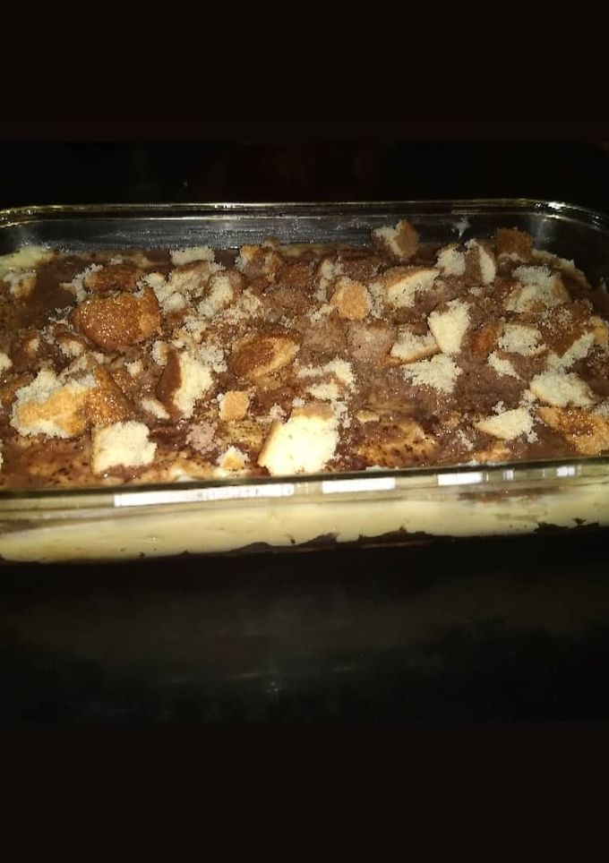 Una foto de Postre de vainillas 😍😋