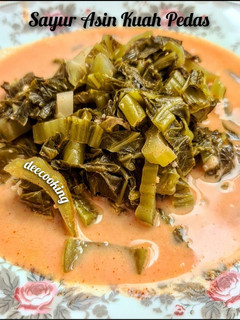 Foto resep Sayur Asin Kuah Pedas