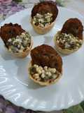 Sprouts Pakora Tart