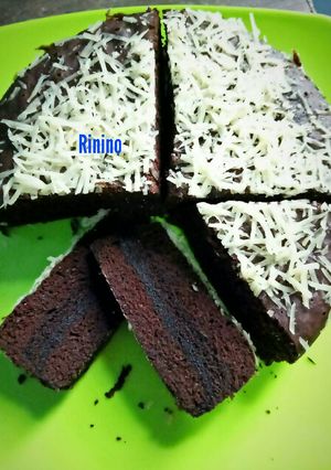 Foto resep Brownis kukus Amanda enak & lembut