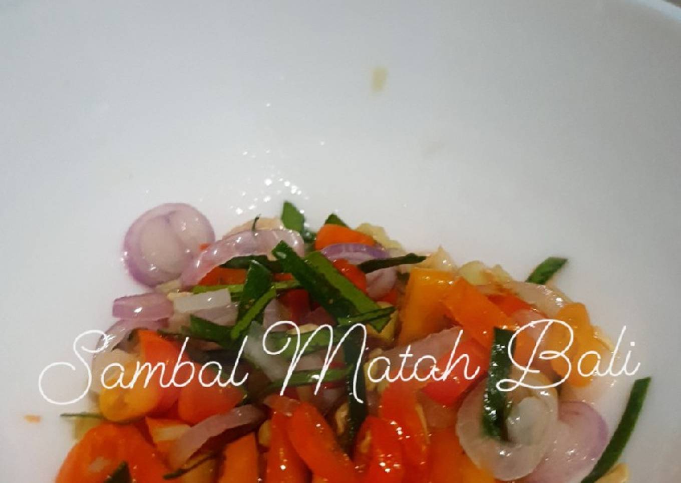 Sambal Matah Sakit